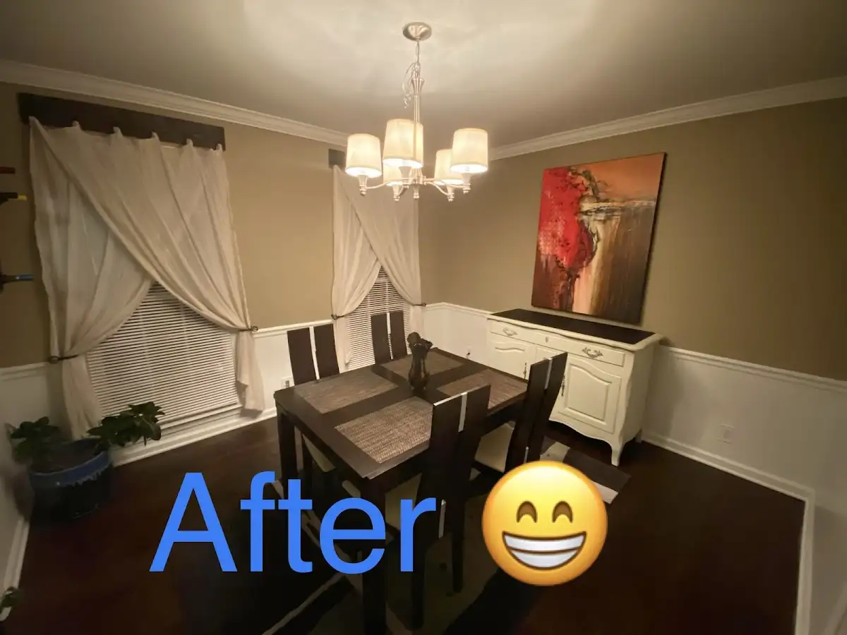 Professional dining room restoration after water damage in Camden